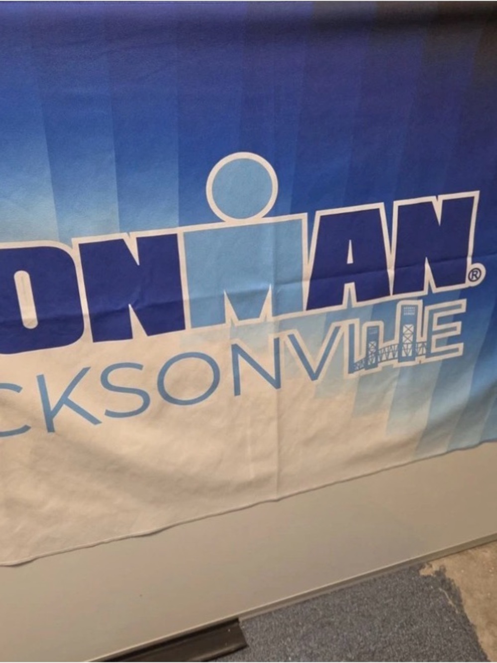 Authentic IRONMAN Triathlon Jacksonville Finisher Shammy Towel 2026